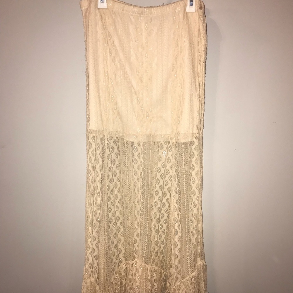 Lace Maxi Skirt